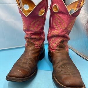 Thrashed Anderson Bean men 13 cowboy boots